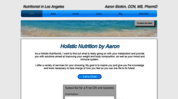 holisticnutritionbyaaron.com