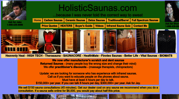 holisticsaunas.com