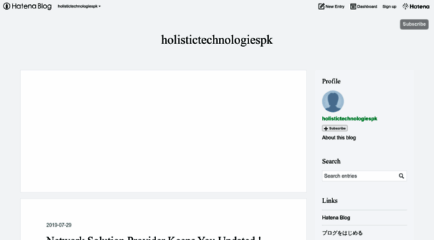 holistictechnologiespk.hatenablog.com