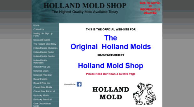 hollandmolds.com