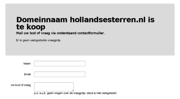 hollandsesterren.nl