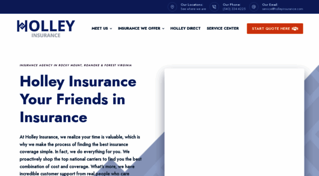 holleyinsurance.com