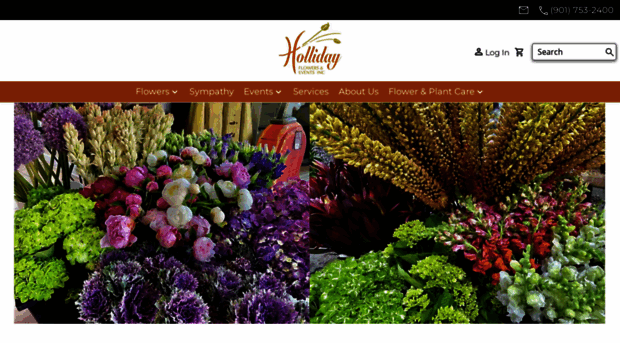 hollidayflowers.com