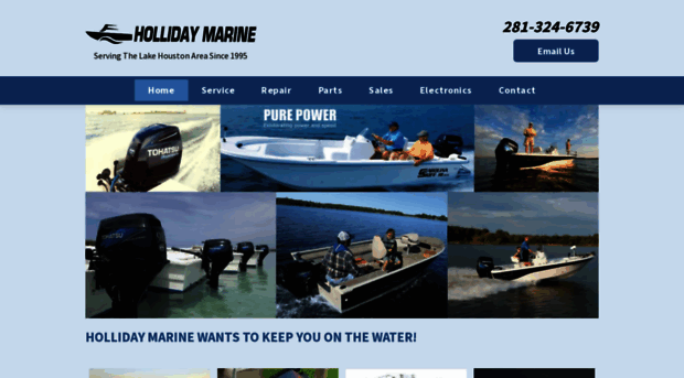 hollidaymarine.com