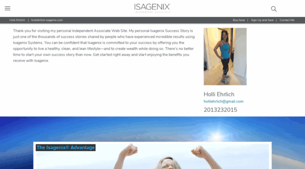 holliehrlich.isagenix.com