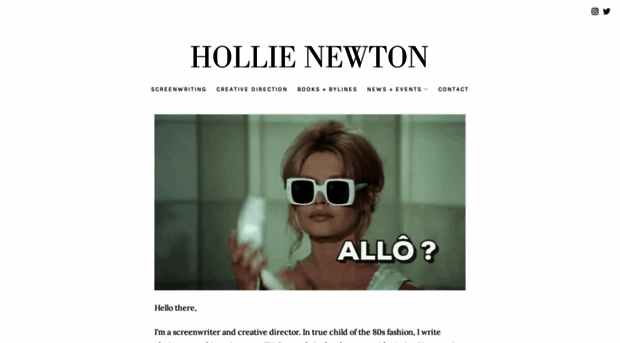 hollienewton.com