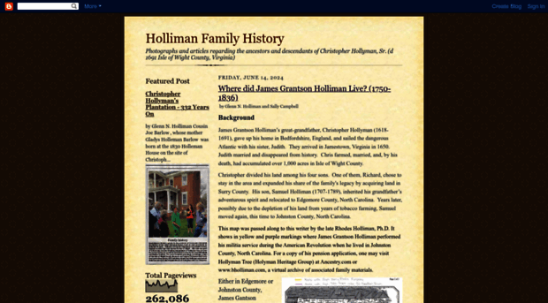hollimanfamilyhistory.blogspot.com
