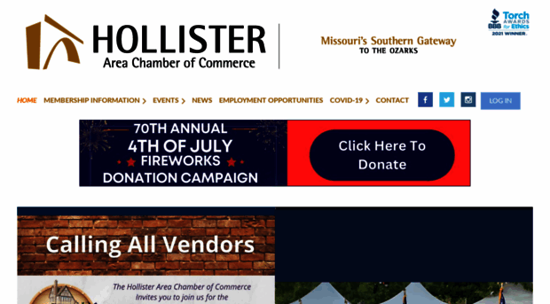 hollisterchamber.net