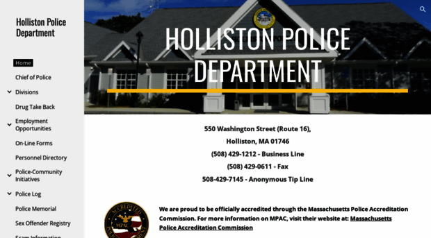 hollistonpolice.com