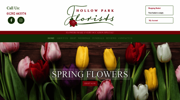 hollowparkflorists.co.uk