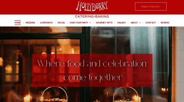 hollyberrycatering.com