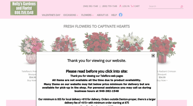 hollysgardensandflorist.com