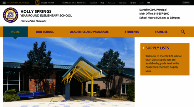 hollyspringses.wcpss.net