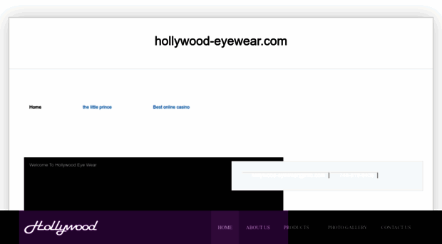 hollywood-eyewear.com