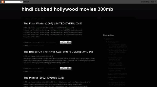 hollywood-movies300.blogspot.com