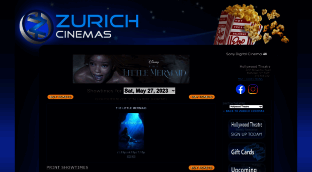 hollywood.zurichcinemas.com