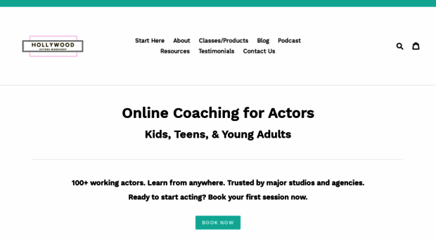 hollywoodactorsworkshop.com