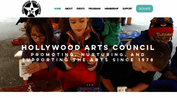 hollywoodartscouncil.org