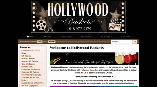 hollywoodbaskets.com