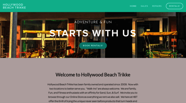 hollywoodbeachtrikke.com