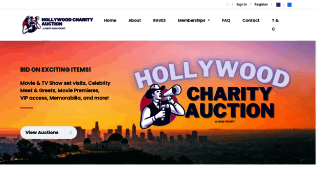 hollywoodcharityauction.com