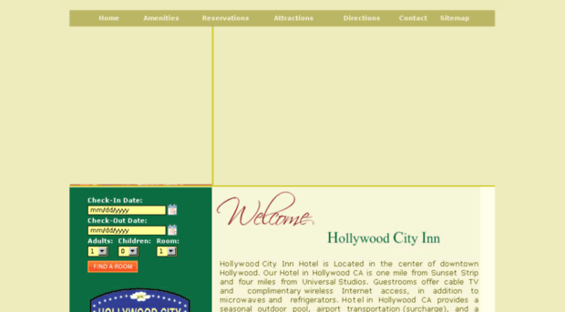 hollywoodcityinn.net