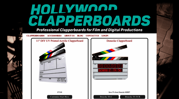 hollywoodclapperboards.com