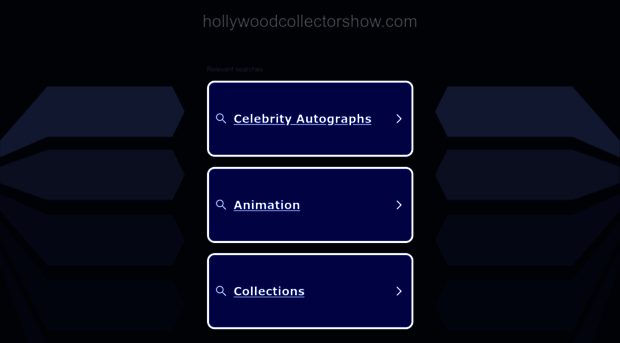 hollywoodcollectorshow.com