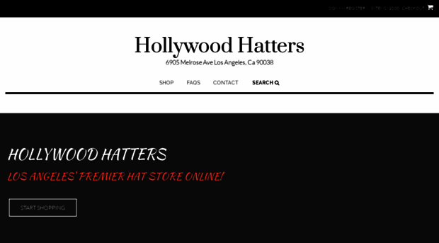 hollywoodhatters.com