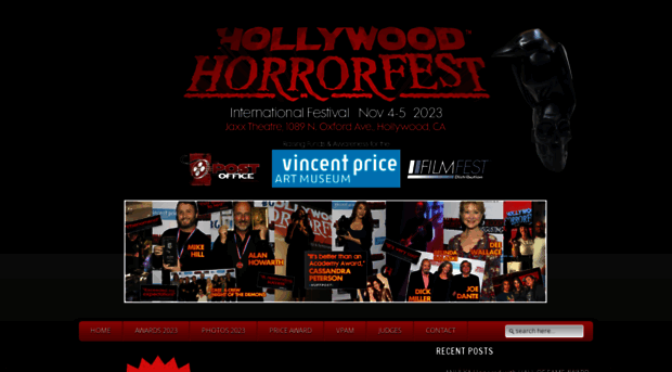 hollywoodhorrorfest.com