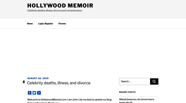 hollywoodmemoir.com