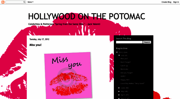 hollywoodonthepotomac.blogspot.com