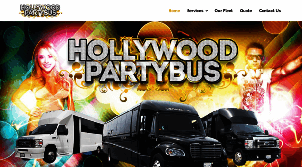 hollywoodpartybus.com
