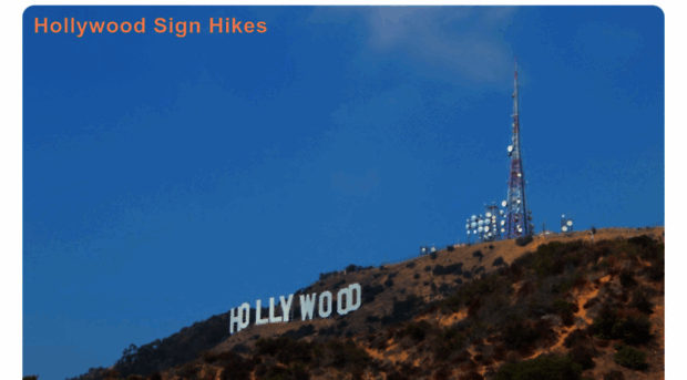 hollywoodsignhikes.com