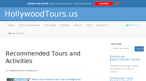 hollywoodtours.us