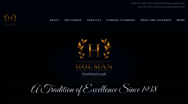 holmanmortuaries.com