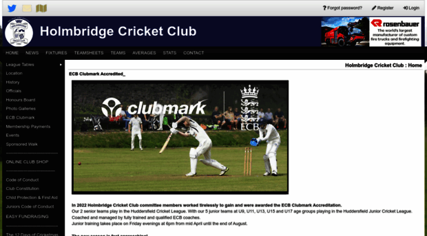 holmbridgecc.hitscricket.com