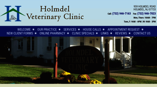 holmdelveterinaryclinic.com