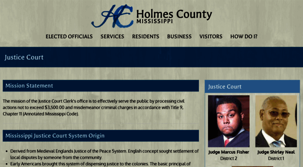 holmescountyjusticecourt.com