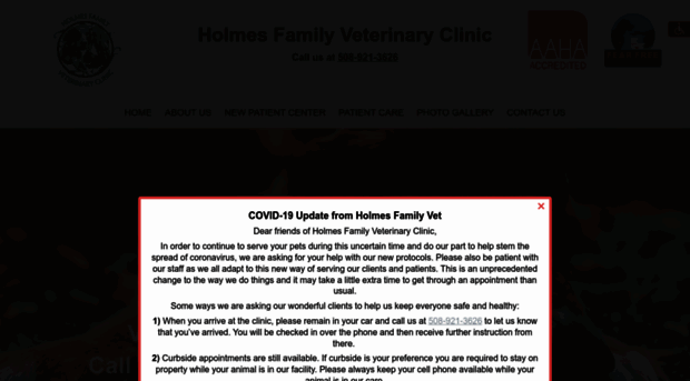 holmesfamilyvet.com