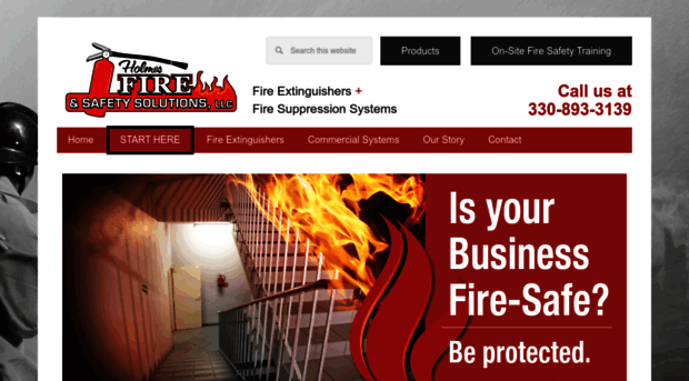 holmesfireandsafety.com