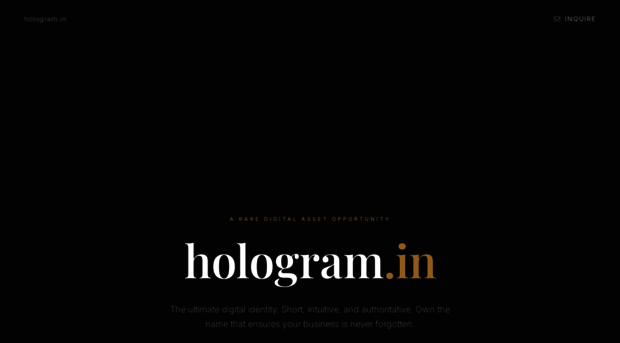 hologram.in