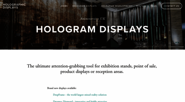 holographicdisplays.co.uk