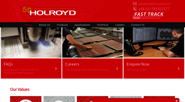 holroydcomponents.com