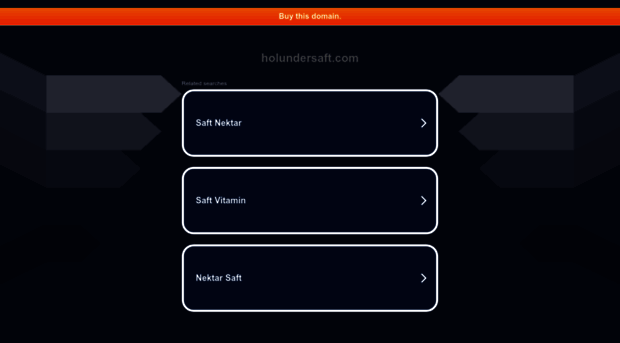 holundersaft.com
