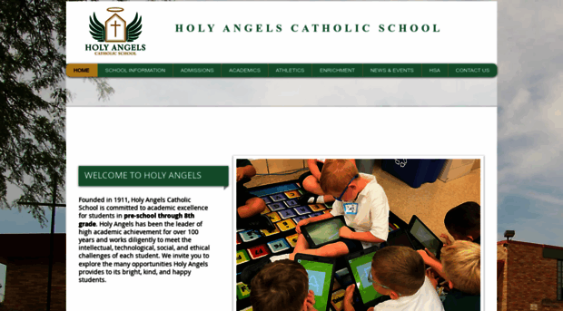 holyangelsschool.net