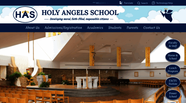 holyangelsschool.org