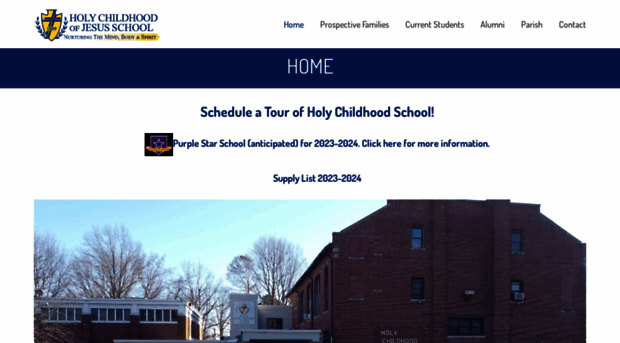 holychildhoodschool.com