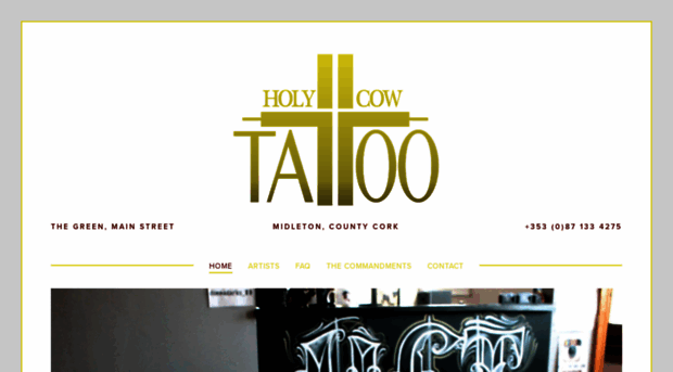 holycowtattooeire.com