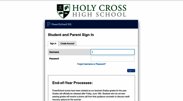 holycross.powerschool.com